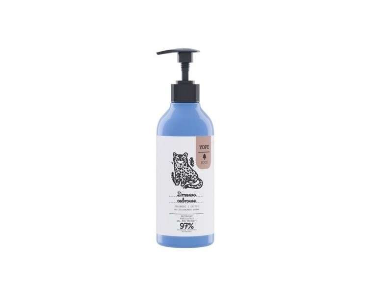 Yope Natural Stimulating Cedarwood Juniper Shower Gel