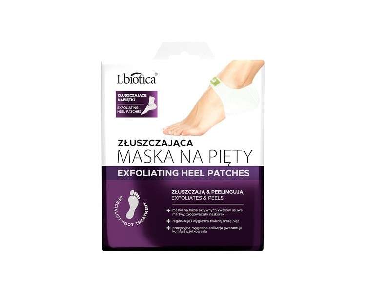 L'biotica Exfoliating Heel Mask