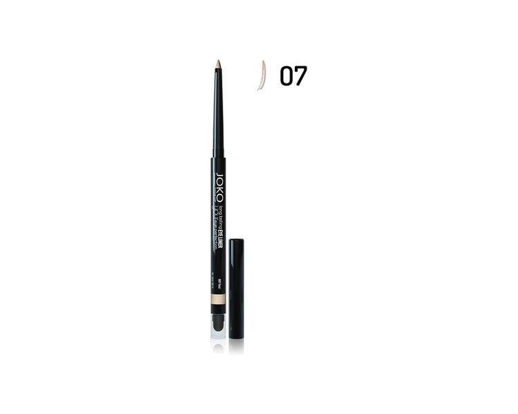 JOKO Long Lasting Eye Liner Automatic with Sharpener and Smudger 007 Nude