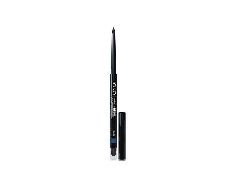 JOKO Long Lasting Eye Liner Automatic with Sharpener and Smudger 002 Dark Blue