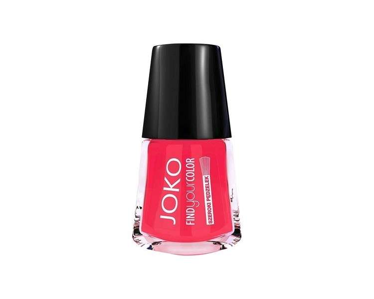 JOKO Find Your Color Nail Polish Long Lasting 10ml 111 Coral Charm