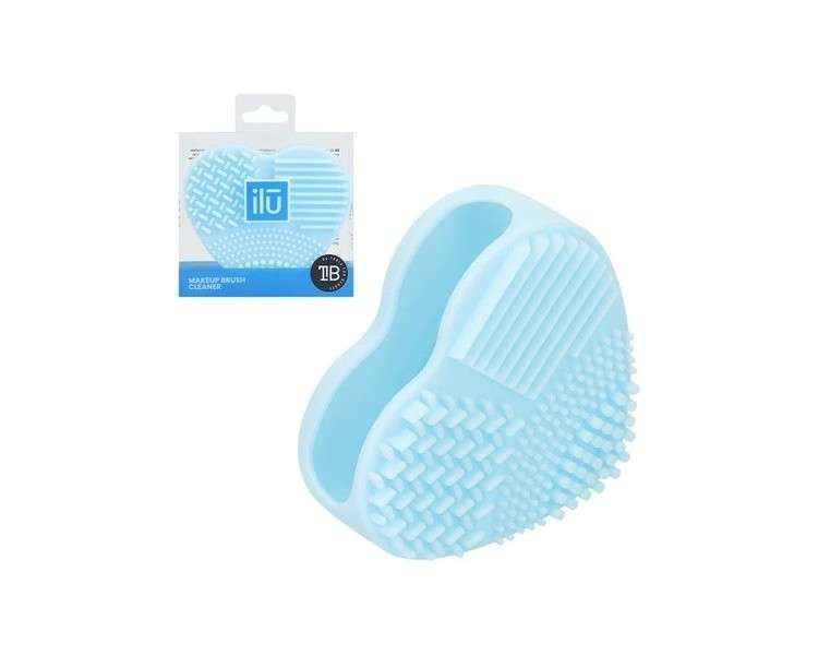 T4B ILU Makeup Brush Cleaner Silicone Cosmetic Brush Cleaning - Blue