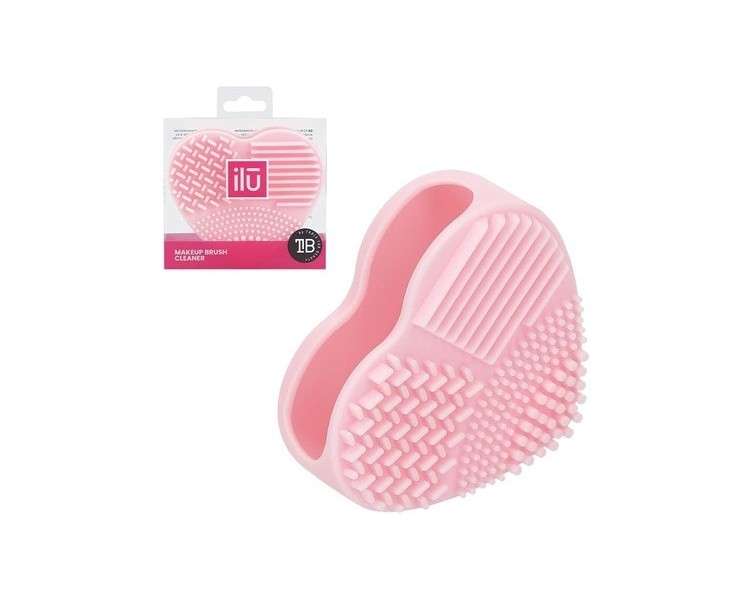 T4B ILU Makeup Brush Cleaner Silicone Cosmetic Brush Cleaning - Pink