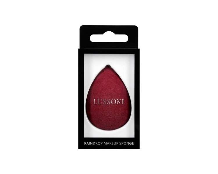 T4B LUSSONI Drop-Shaped Makeup Blender Sponge Burgundy