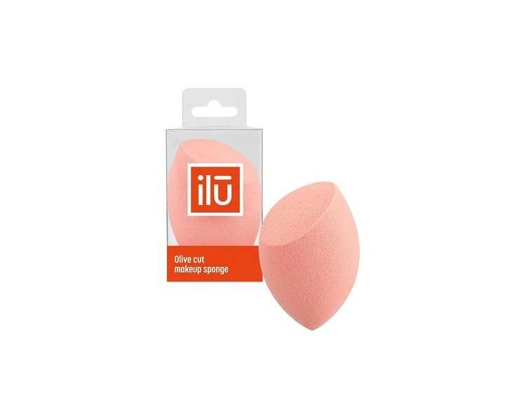 TB TOOLS FOR BEAUTY T4B ILU Olive-shaped Makeup Sponge for Foundation, Concealer and Powder