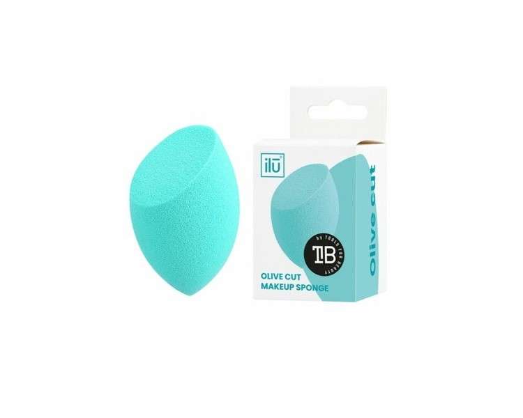 Ilū Olive Cut Turquoise Makeup Sponges