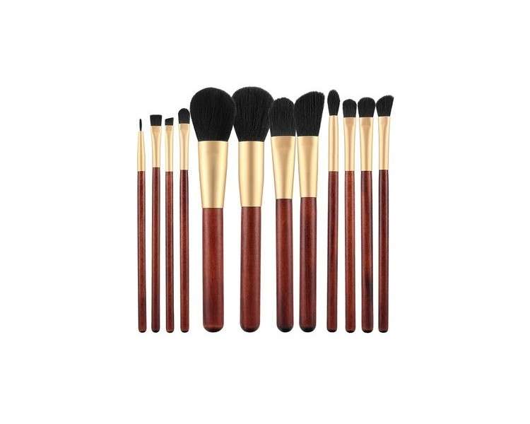 T4B MIMO 12 Piece Makeup Brush Set