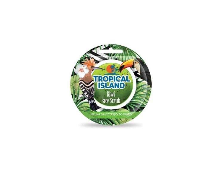 MARION Tropical Island Face Scrub Exfoliating Face Peel Kiwi 10g