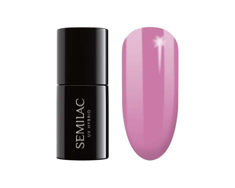 Semilac PasTells Soft Pink UV Hybrid Nail Polish 7ml