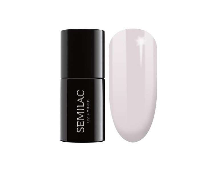 Semilac Business Line Pink Ivory UV Hybrid Nail Polish 7ml