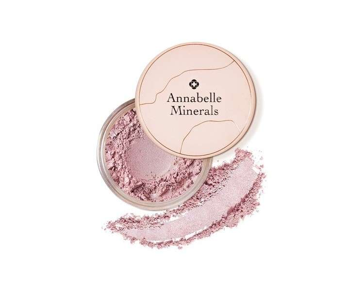 Annabelle Minerals Illuminating Mineral Rouge Lily Glow 4g - Natural Vegan High Pigment Long Lasting Makeup for Healthy Radiant Glow