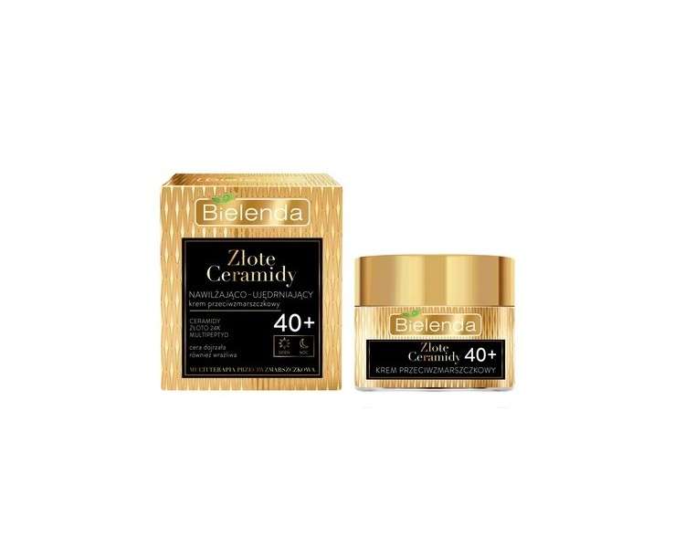 GOLD CERAMIDY Moisturizing Anti-Wrinkle Cream 40+ Day/Night 50ml