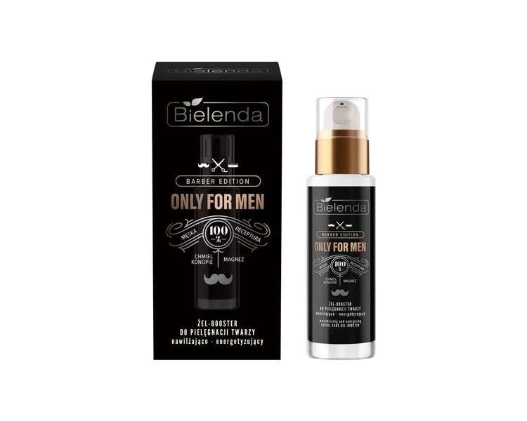 Bielenda Barber Edition Men's Face Gel Booster Moisturizing and Energizing 30ml