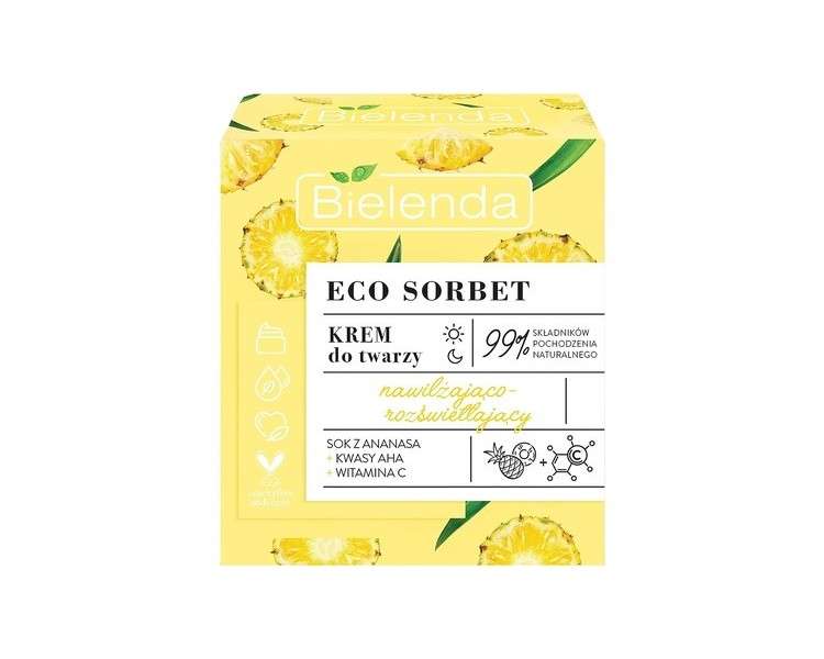 ECO SORBET Pineapple Cream Moisturizer 50ml