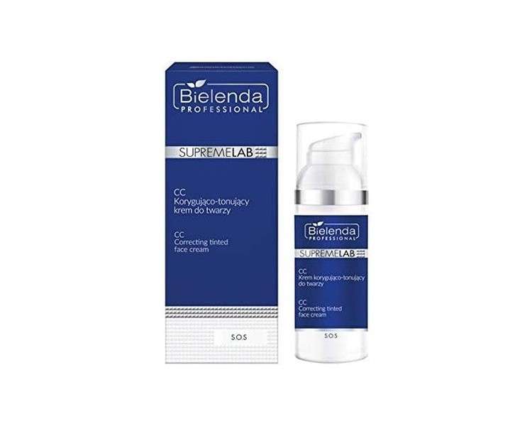 Bielenda Professional Supremelab S.O.S Correction and Toning CC Face Cream 50ml