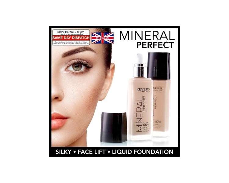MINERAL PERFECT Face Lift Silky Liquid Long-Lasting Radiant Foundation 40ml