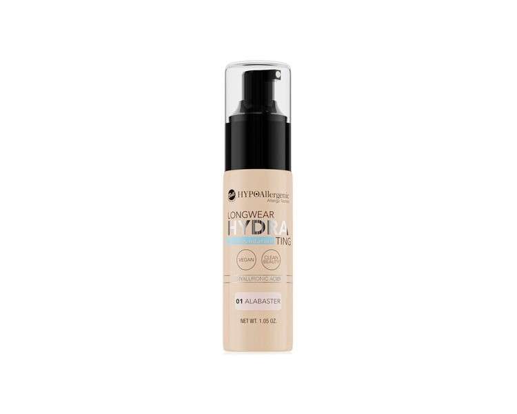 Bell Hypoallergenic Longwear Hydrating Balm Foundation 01 Alabaster 30 G