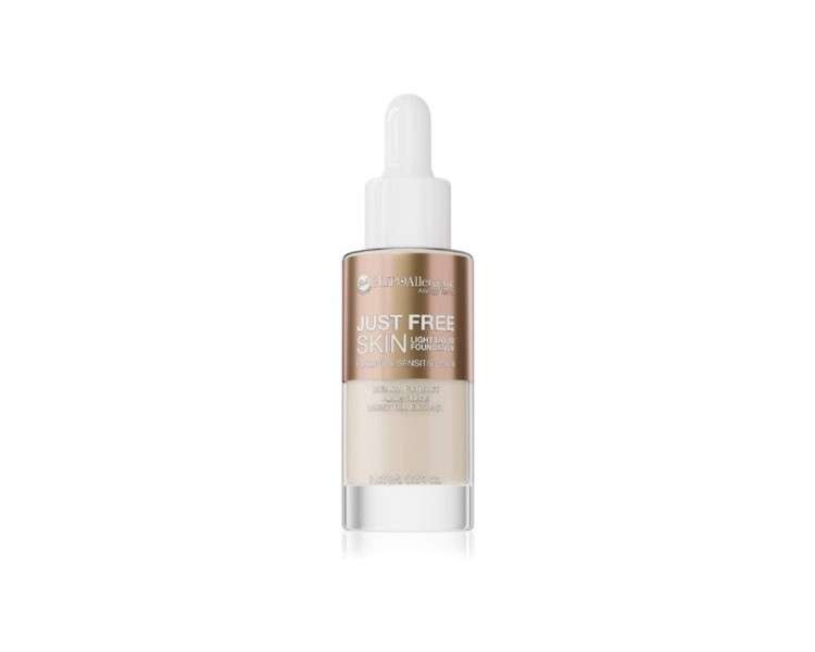 Bell Hypoallergenic Just Skin Liqht Liquid Foundation 01 Light 24 G