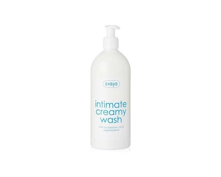 Creamy Intimate Hygiene Lotion with Lactobionic Acid Dispenser 500ml