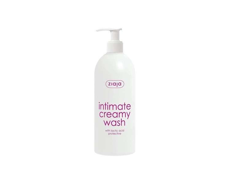 Creamy Intimate Hygiene Lotion with Lactic Acid 500ml Dispenser