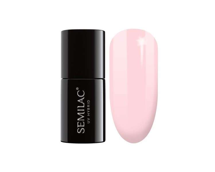 Semilac UV Nail Polish Biscuit 032 Pink 7ml - Colorful and Long-Lasting Nail Polish for Intensive Nails