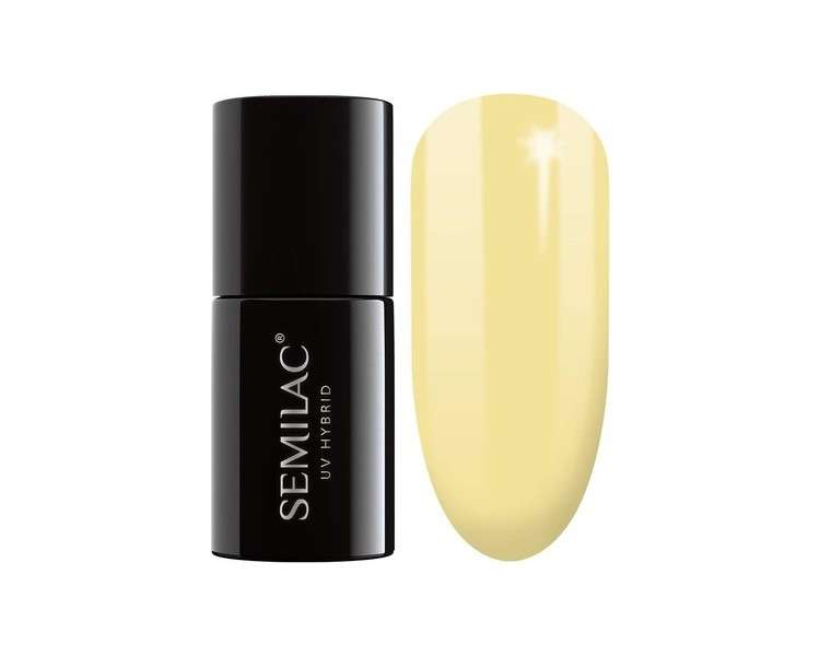 Semilac 023 UV Hybrid Nail Polish Banana 7ml