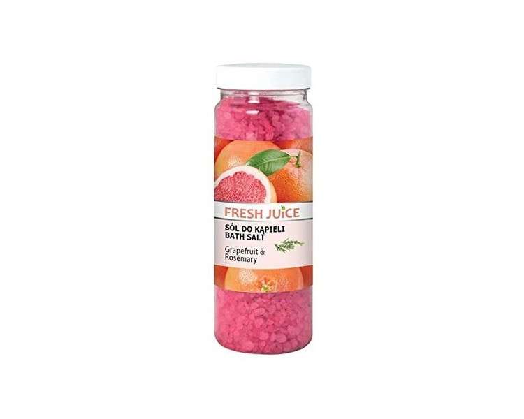 Fresh Juice Bath Salt Grapefruit & Rosemary By Green Pharmacy 700g