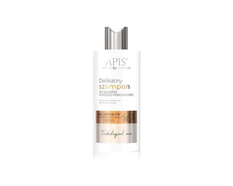 APIS Trichological Care Gentle Shampoo with Varying Porosity 300ml