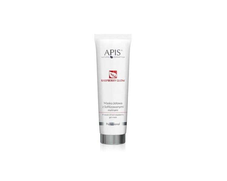 Apis Raspberry Glow Mask Gel with Lyophilized Raspberries 100ml