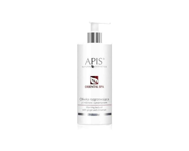 Apis Professional Oriental Spa Warming Body Oil with Ginger and Cinnamon 500ml