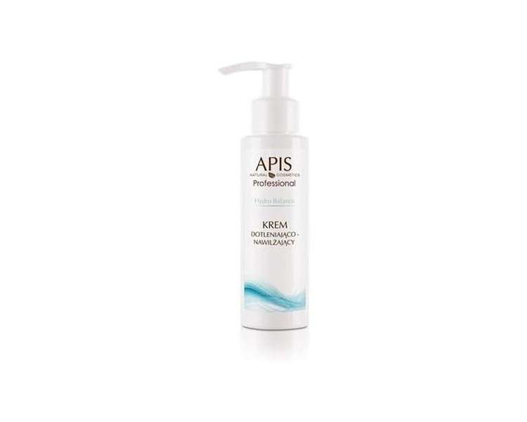 APIS Hydro Balance Hydrating Oxygen Cream for Face with Dead Sea Minerals, Hyaluronic Acid, Collagen, Elastin, Silk Proteins 100ml