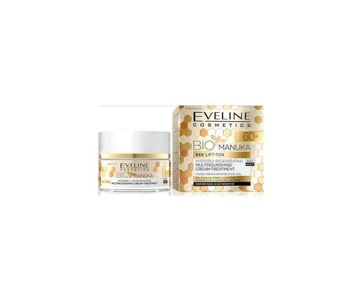 Eveline Cosmetics Bio Manuka Lift Face Cream Lifting Day/Night 60+ 50ml