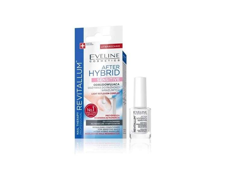 Eveline Nail Therapy Revitallum After Hybrid Sensitive 12ml