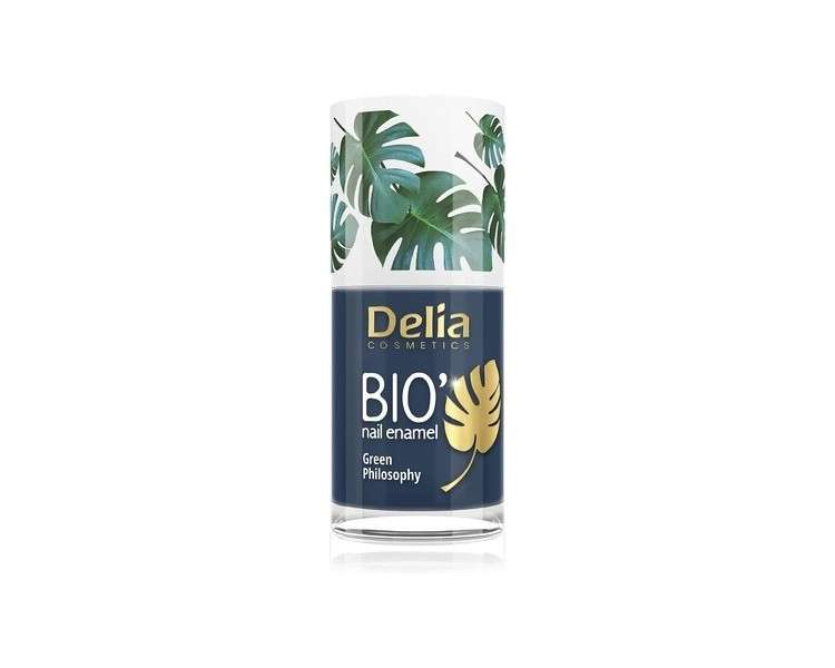 Delia Cosmetics Bio Green Nail Polish Moon Vegan Friendly 11ml