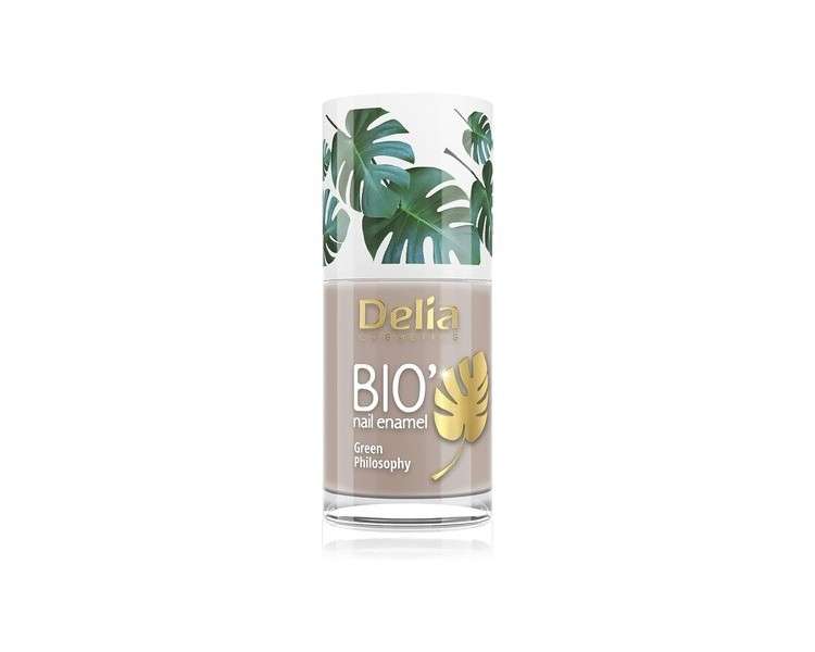 Delia Cosmetics Bio Green Nail Polish Banana Vegan Friendly 11ml