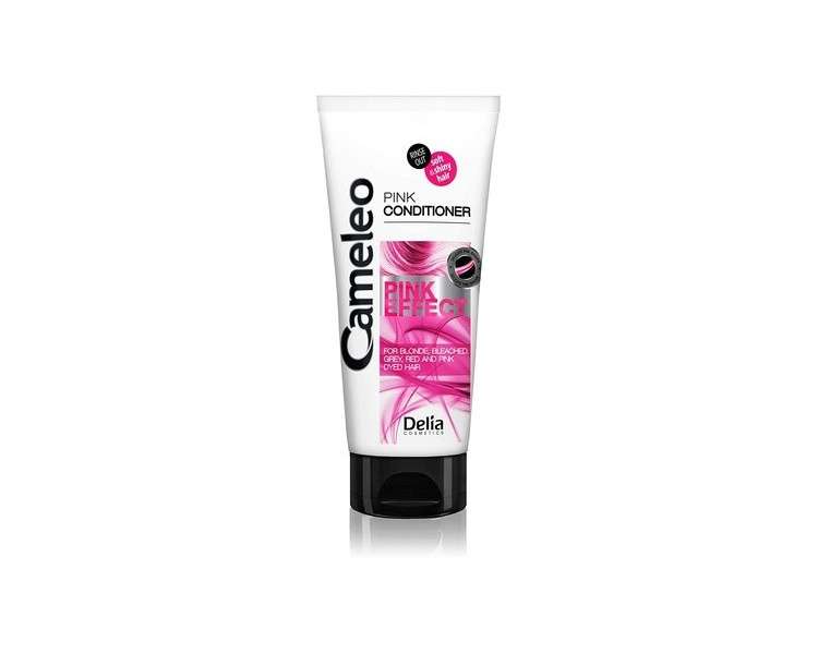 Cameleo Pink Effect Conditioner with Grapefruit Extract for Blonde, Bleached, Red & Pink Colored Hair 200ml