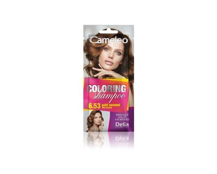 Cameleo Gold Caramel Coloring Shampoo 40ml 6.53