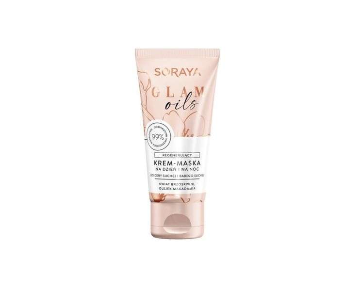 Soraya Glam Oils Regenerating Cream Mask for Day and Night 50ml