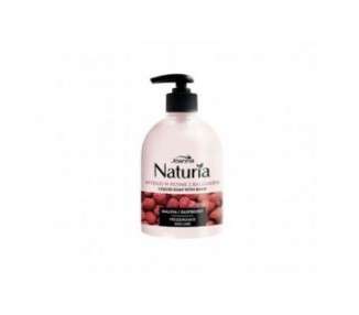 Joanna Naturia Caring Raspberry Liquid Soap with Lotion 500ml