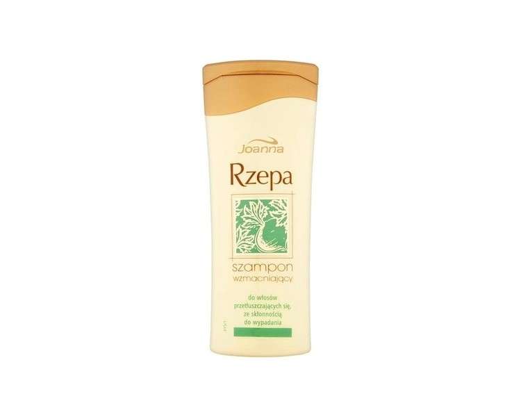 Joanna Turnip Strengthening Shampoo for Greasy Hair Prone to Falling Out 400ml