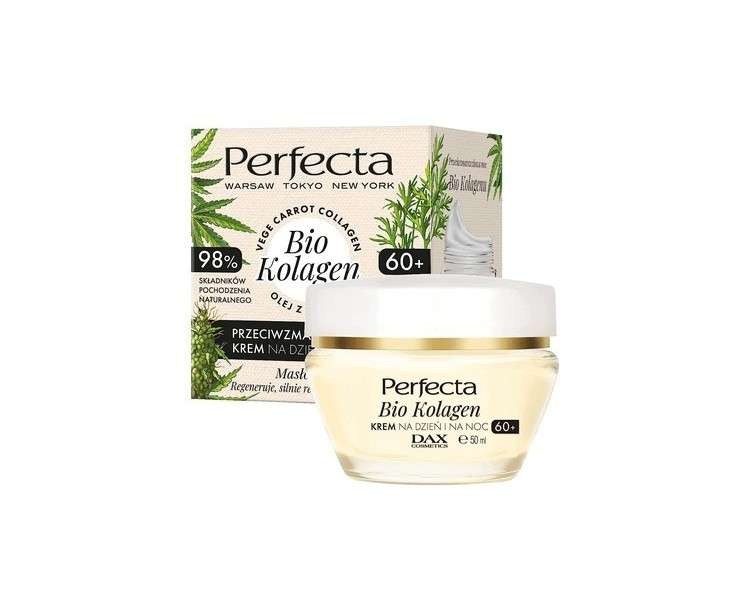 Perfecta Bio Collagen Anti-Wrinkle Cream with Collagen and Shea Butter for Day and Night 60+ 30ml