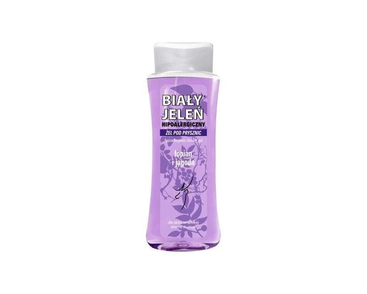 Bialy Jelen Hypoallergenic Shower Gel with Burdock and Blueberry Extract 250ml