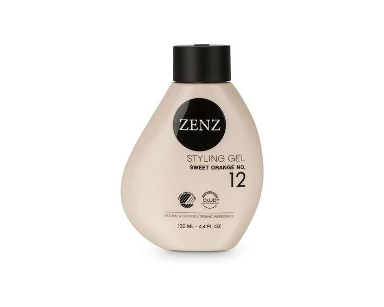 ZENZ Styling Gel Sweet Orange no. 12 130ml - Increase Volume and Enhance Curls - All Hair Types