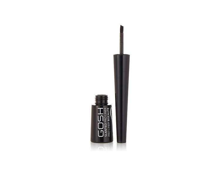 Gosh Copenhagen Slanted Pro Liner Eyeliner Intense Black 3ml