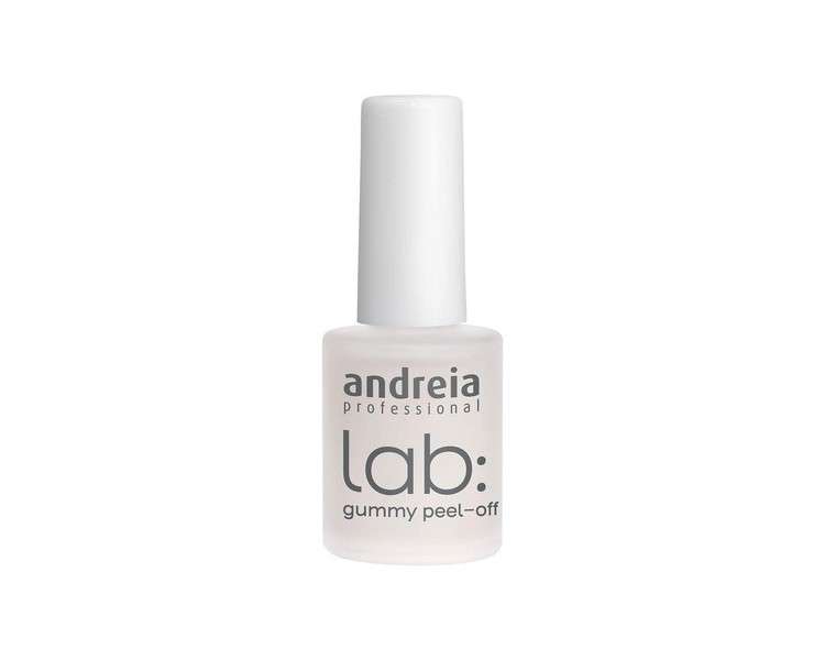 Andreia Professional Gummy Peel Off LAB Nail Treatments Peel off Base Coat Nail Polish Barrier and Liquid Cuticle Guard for Nail Art 10.5ml