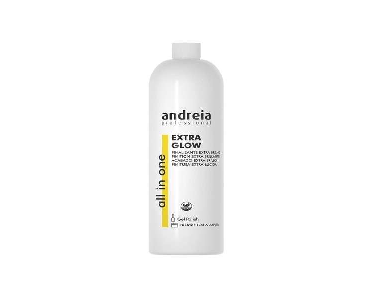 Andreia Professional Extra Glow Finish for Dipping, Gel Polish, Builder and Acrylic Nails - 1 Litre