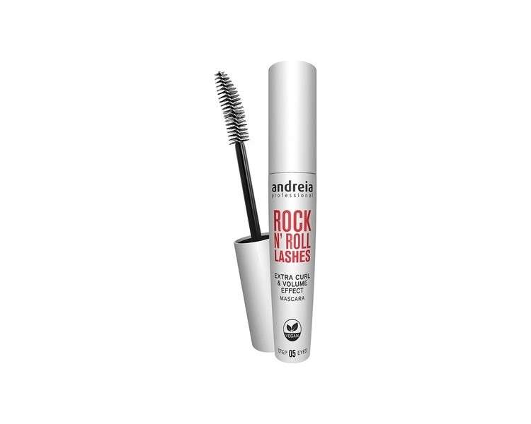 Andreia Professional Make Up Rock N Roll Lashes Extra Curl and Volume Mascara