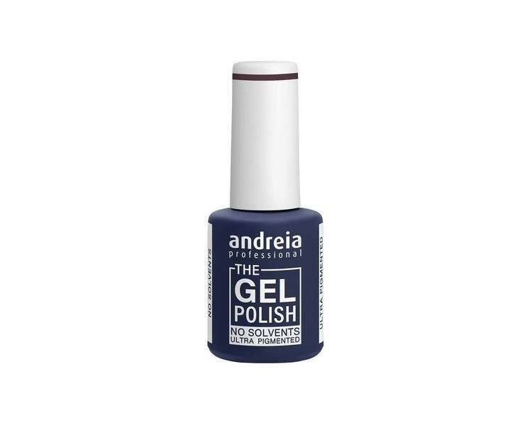 Andreia Professional The Gel Polish Solvent and Odor Free Gel Colour G33 Purple Shades of Brown