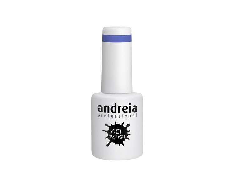 Andreia Semi-Permanent Nail Gel Polish Colour 246 Blue 10ml