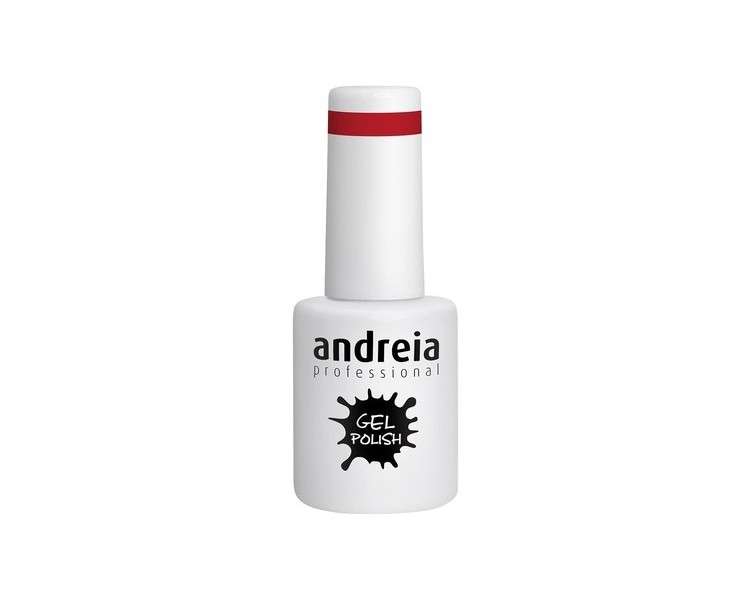 Andreia Semi-Permanent Nail Polish 214 Pink Red Black